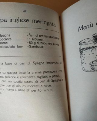 Jagermeister libro di ricette vintage