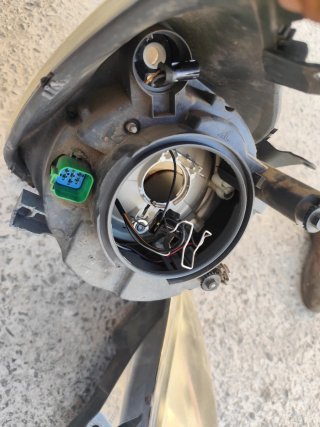 Faros delanteros Ford la pareja