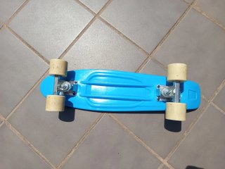 Monopatín Mini Skateboard Azul Niños