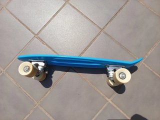 Monopatín Mini Skateboard Azul Niños