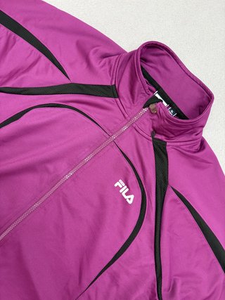 Chaqueta Fila Sport deportiva morada mujer XL