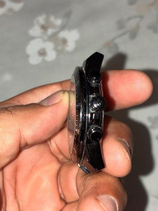 Reloj Casio Edifice EF-553 Cronógrafo Negro/Rojo