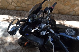 Yamaha FZ6 Naked Negra