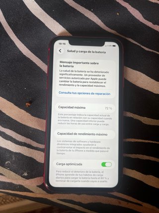 iPhone 11 Rojo