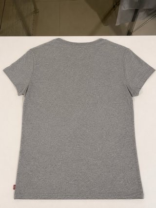 Camiseta Levi's Gris Logo Rojo Talla XS