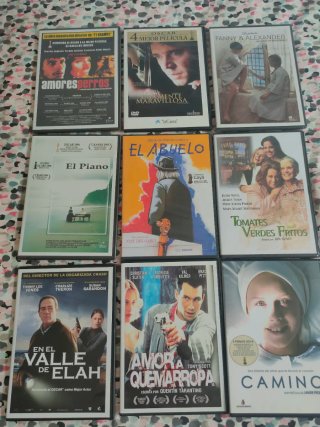 9 Películas DVD Variadas