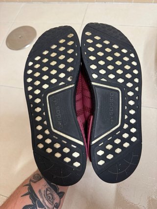 adidas NMD R1 Burdeos Negro (Talla 43 1/3)