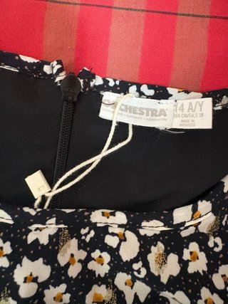 Vestido niña estampado floral marca Orchestra