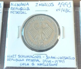 1990 - Lote Monedas Alemania