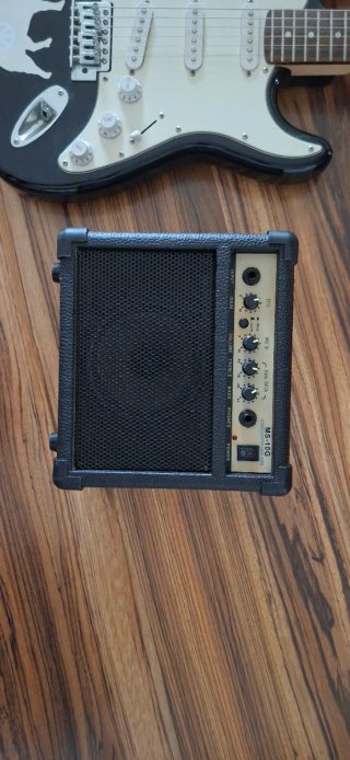 Pack Guitarra Eléctrica Baffin + Amplificador