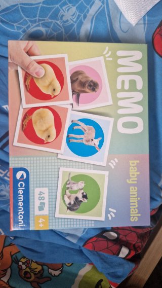 Juego infantil Clementoni Memo Baby Animals