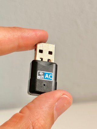 Adaptador WiFi USB Doble Banda 600 Mbps