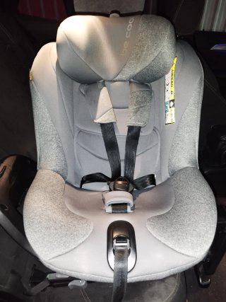 Silla de coche giratoria para bebé