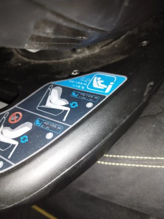 Silla de coche giratoria para bebé