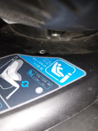 Silla de coche giratoria para bebé