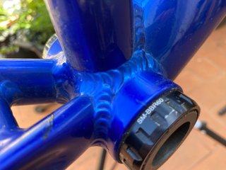 Cuadro Bici MTB Megamo Azul