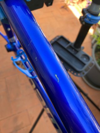 Cuadro Bici MTB Megamo Azul