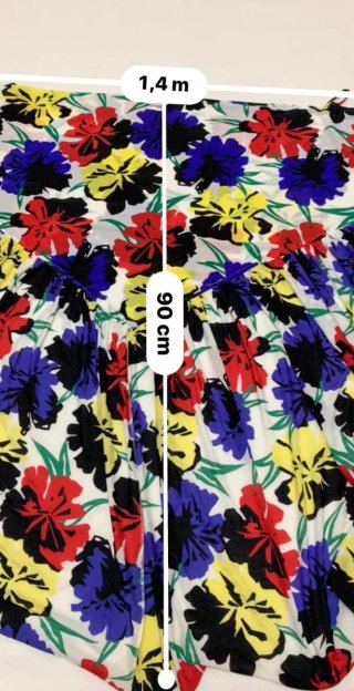 Gonna pareo Nina Ricci vintage floreale