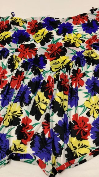 Gonna pareo Nina Ricci vintage floreale