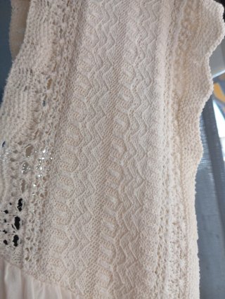 Vestido Zara Ganchillo Talla Única Nuevo