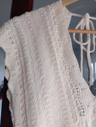 Vestido Zara Ganchillo Talla Única Nuevo