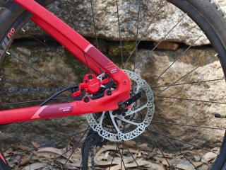 Bicicleta Rockrider ST540 Roja