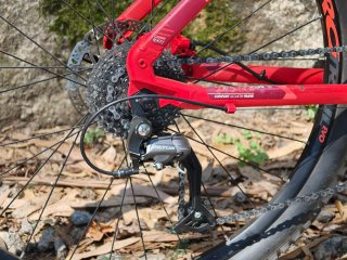 Bicicleta Rockrider ST540 Roja