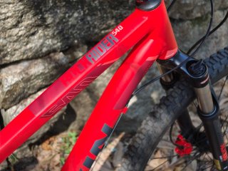Bicicleta Rockrider ST540 Roja