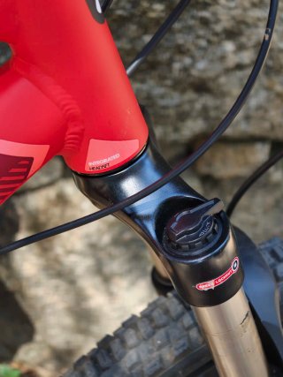 Bicicleta Rockrider ST540 Roja