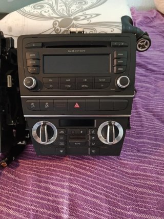 Mueble Soporte Radio 2DIN Audi A3 8P
