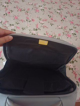 Mochila portátil Mandarina Duck gris