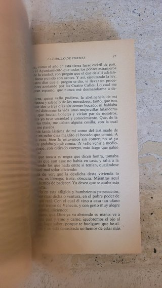 Tres novelas del siglo de oro Lazarillo de Tormes