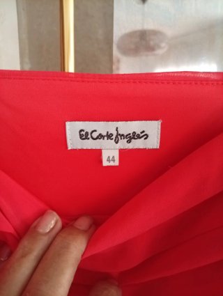Vestido rojo para fiesta
