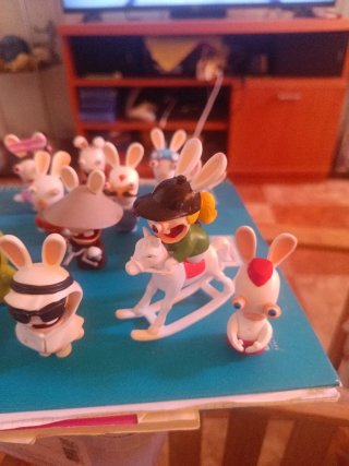 Lote Figuras Rabbids