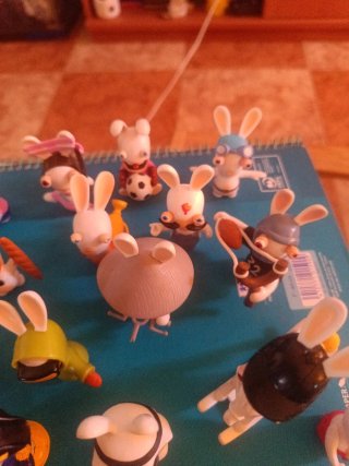 Lote Figuras Rabbids