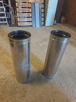 Chimenea Doble Pared Inox