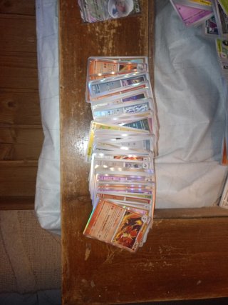 Lote Cartas Pokémon Caos Crecimiento
