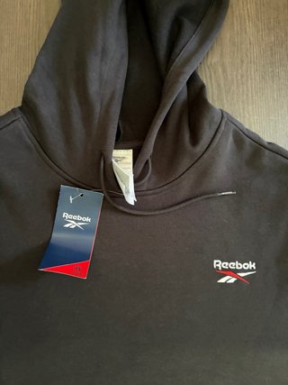 Felpa Reebok Nera Taglia L
