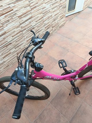 Bicicleta niña 24 rosa, no hago envíos.