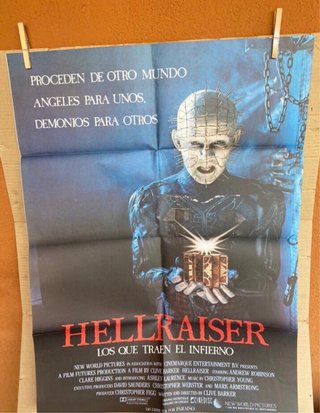 Cartel de cine Hellraiser