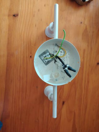 Lámpara de techo Ikea 3 focos