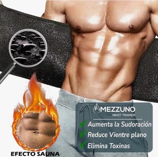Faja Reductora Mezzuno Unisex Negra