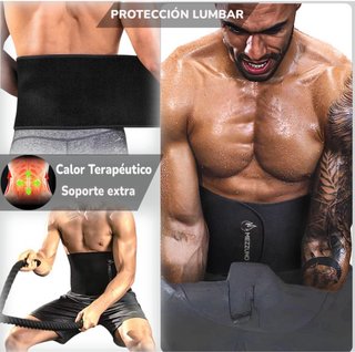 Faja Reductora Mezzuno Unisex Negra