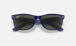 Ray-Ban Wayfarer Azul Mate, Nuevas!!
