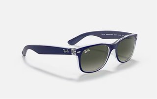 Ray-Ban Wayfarer Azul Mate, Nuevas!!