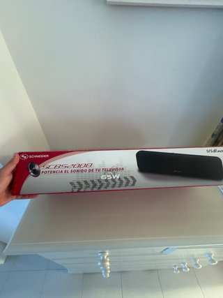 Barra de Sonido Schneider Negra