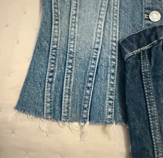 Lote 2 tops vaqueros Zara Talla S