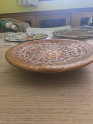 Lote de 10 platos decorativos