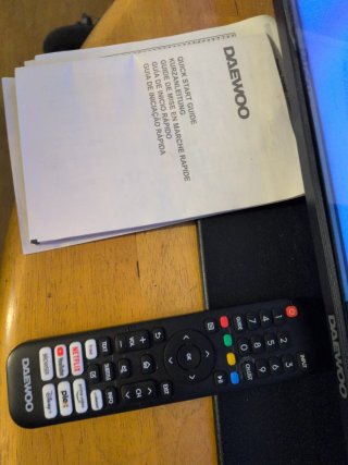 Smart TV Daewoo 55 Negro