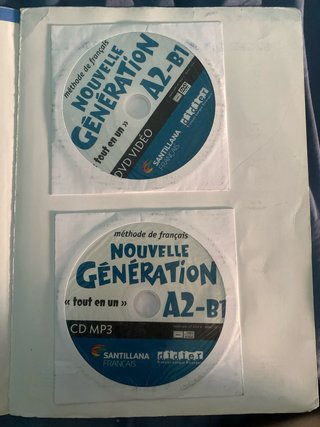 Libro Bachillerato NOUVELLE GENERATION A2/B1